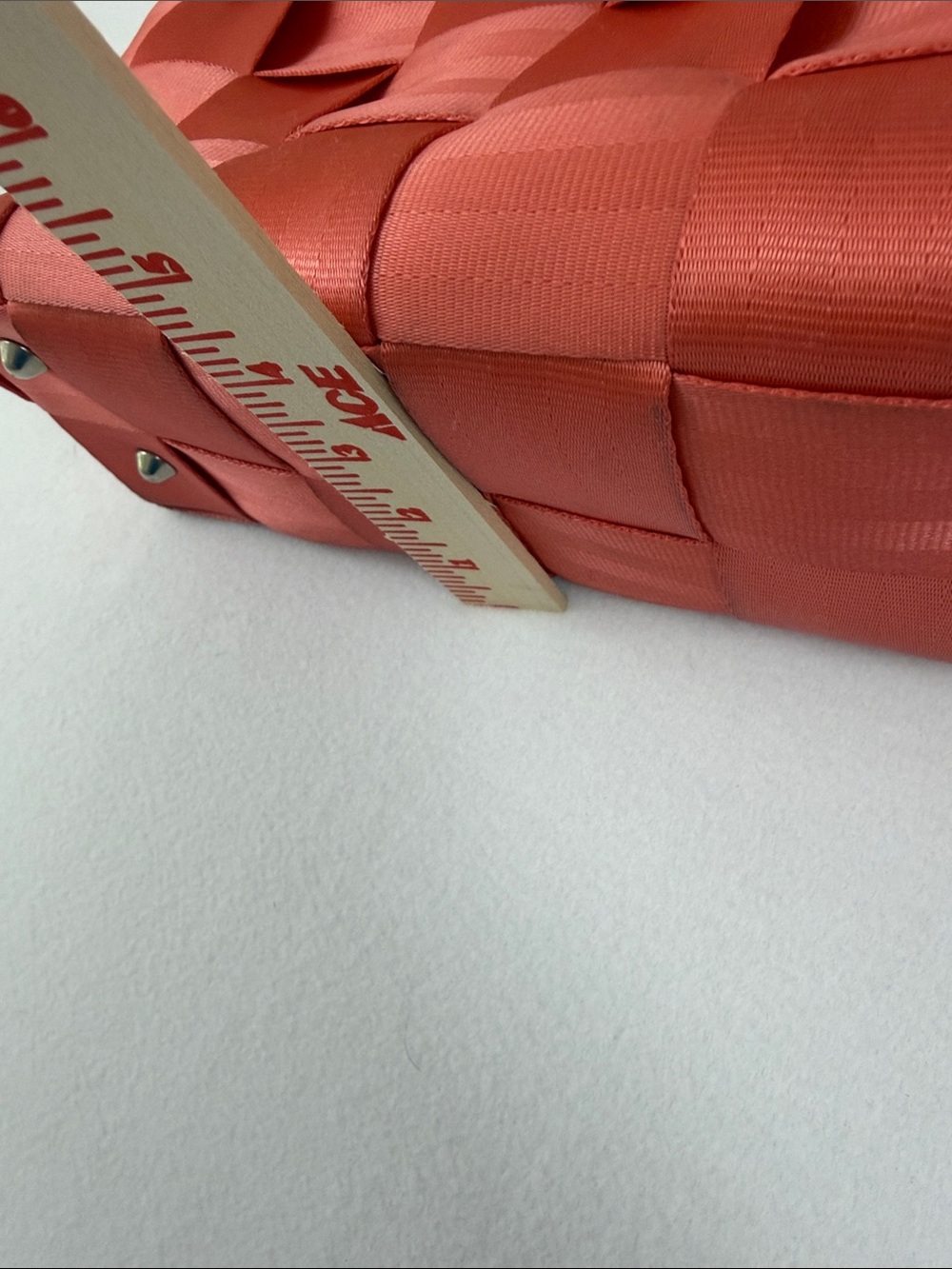 Harvey’s seatbelt coral purse handbag - Picture 11 of 11